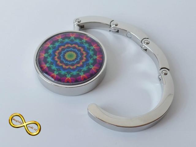 Háček na kabelku s Magickou mandalou 44